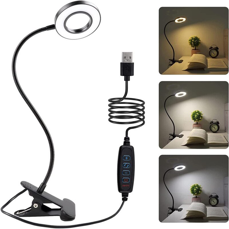 Laptop Accessories Light - 48 LEDs Desk Lamp Clip USB