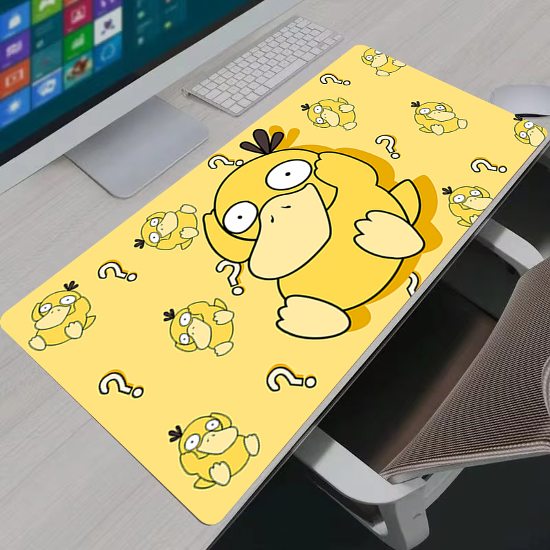 Keyboard Laptop Accessories - Mousepad Anime P-Pokemon Psyduck XXL Large
