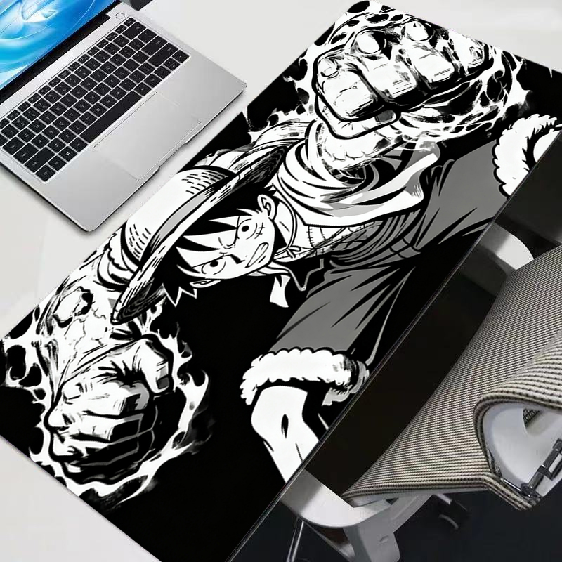 Keyboard Laptop Accessories - Black and white Mouse Pad One