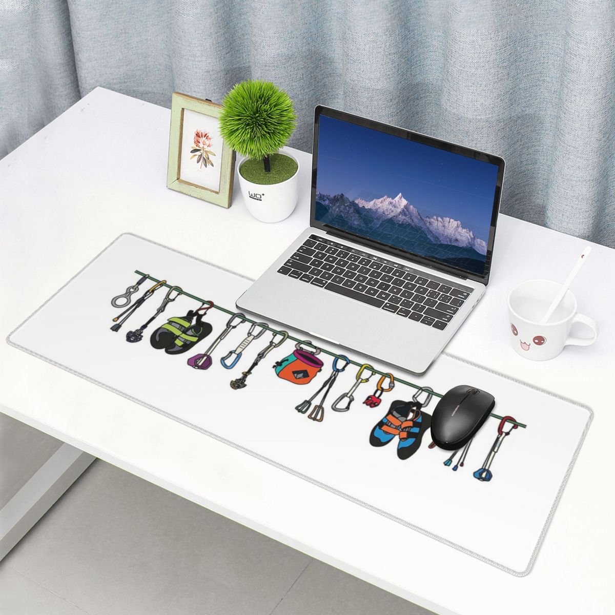 Laptop Accessories Online - Large Mouse Pad Climbing Gear On