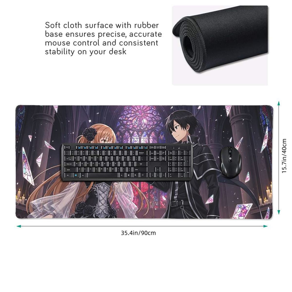 Large Mouse Pad Sword Art Onli - Laptop Accessories Online recension och pris