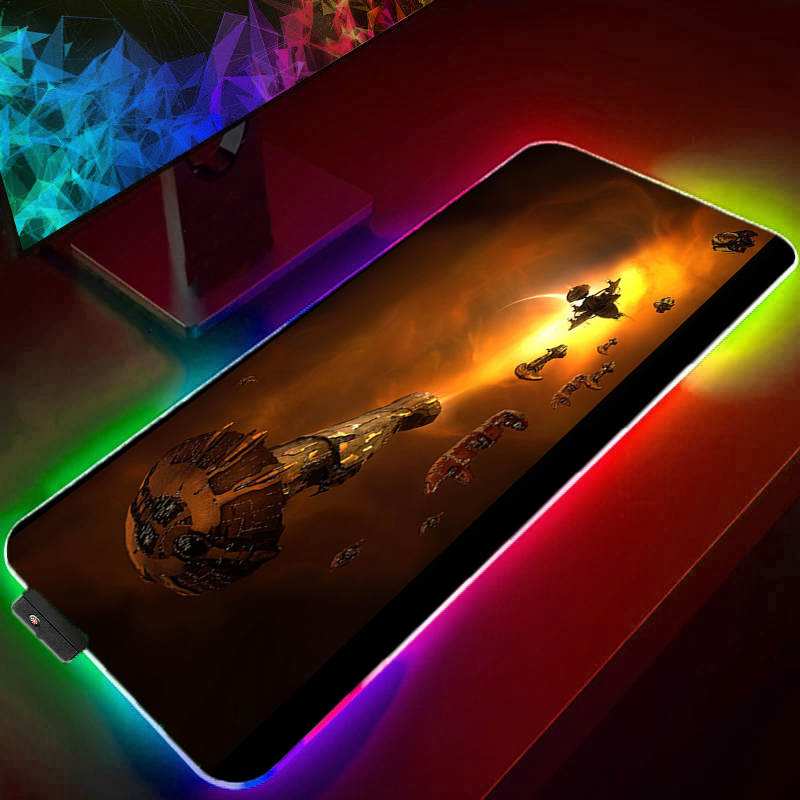RGB Mouse Pad Gamer Large gami - Laptop Accessories Online recension och pris