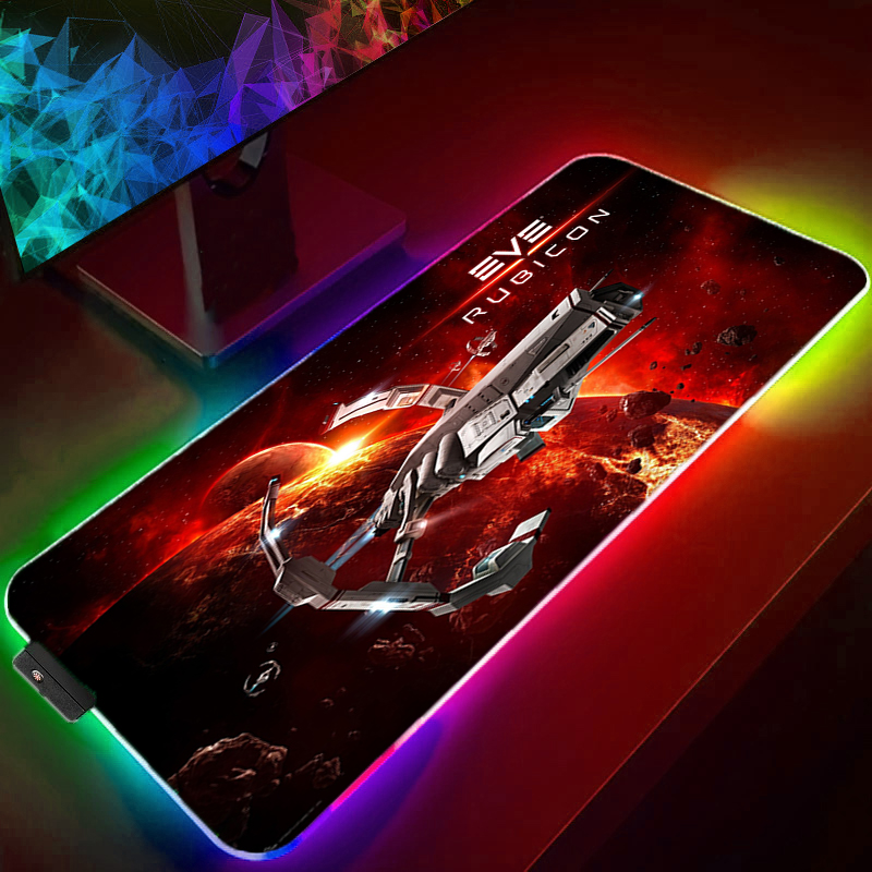 RGB Mouse Pad Gamer Large gami - Laptop Accessories Online recension och pris