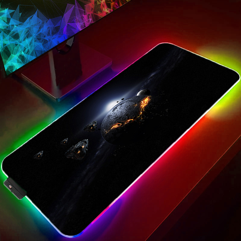 RGB Mouse Pad Gamer Large gami - Laptop Accessories Online recension och pris