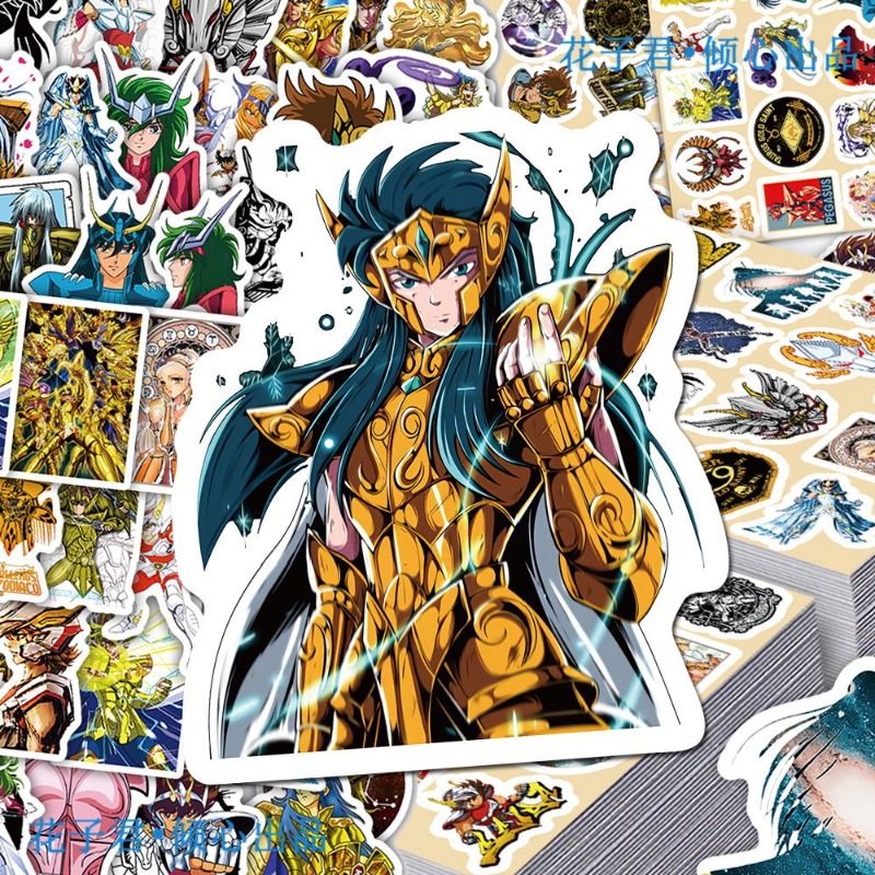 101Pcs Saint Seiya Anime Stick - Laptop Original Accessories recension och pris