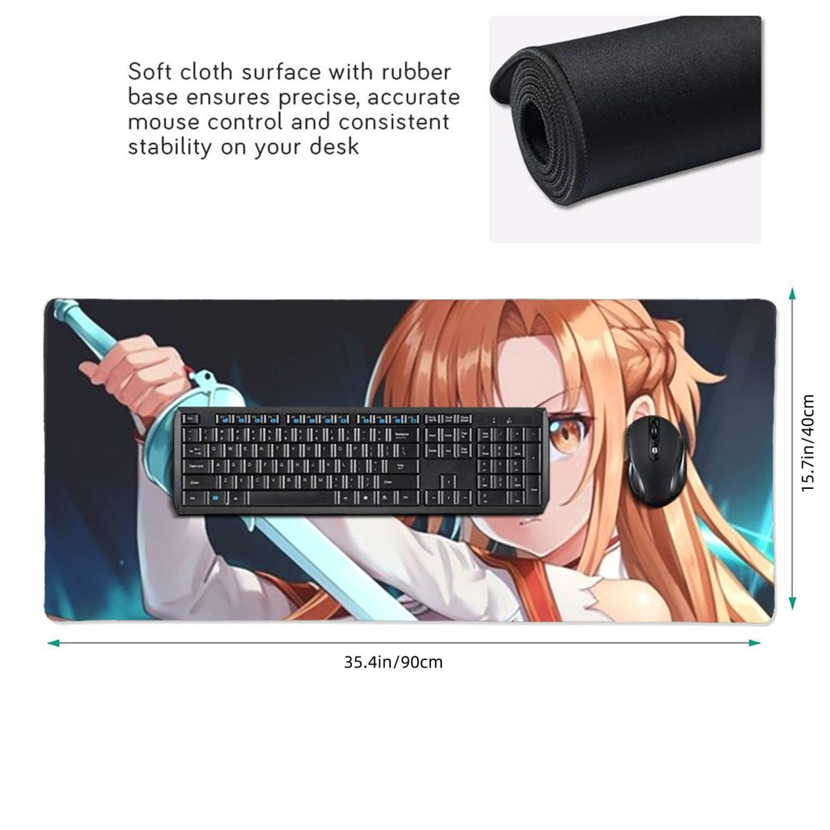 Sword Art Online Yuuki Asuna A - Laptop Accessories Online recension och pris
