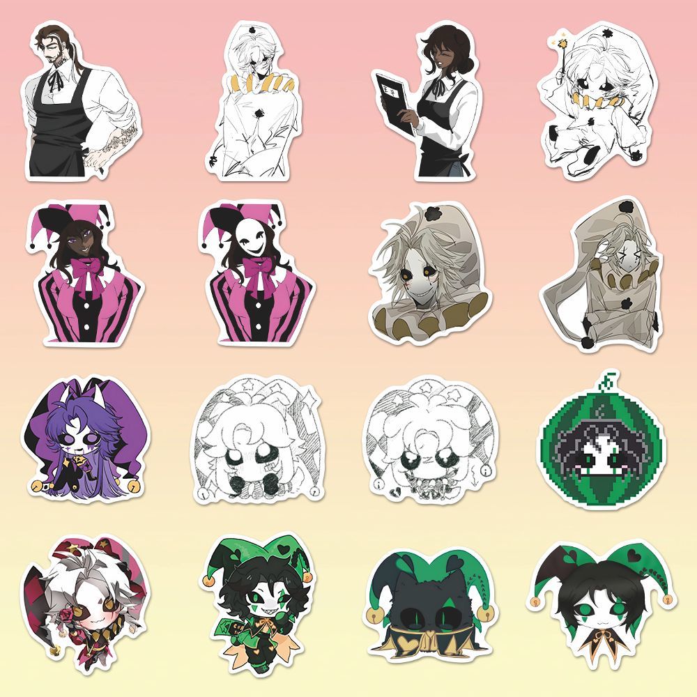 73PCS The Freak Circus Pierrot - Laptop Original Accessories recension och pris