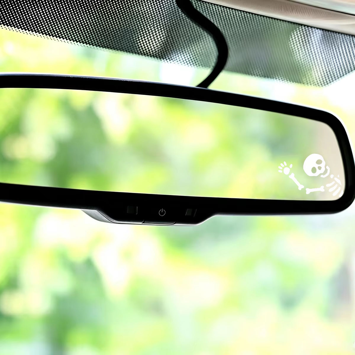 2Pcs Waving Skull Sticker, Cut - Laptop Accessories Light recension och pris