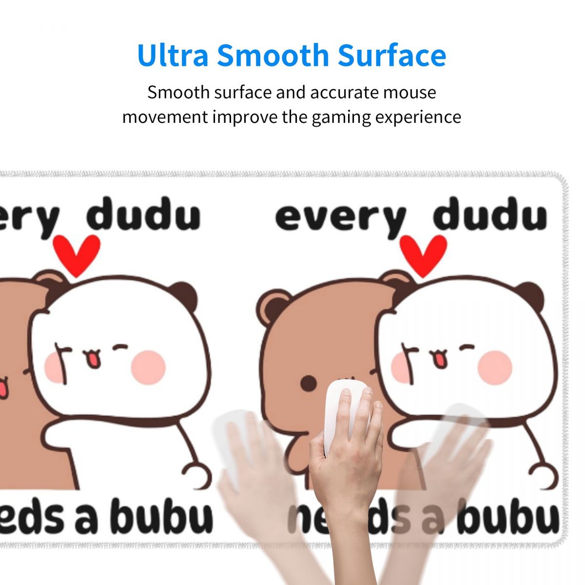 Large Mouse Pad Every Dudu Nee - Laptop Accessories That You Need recension och pris