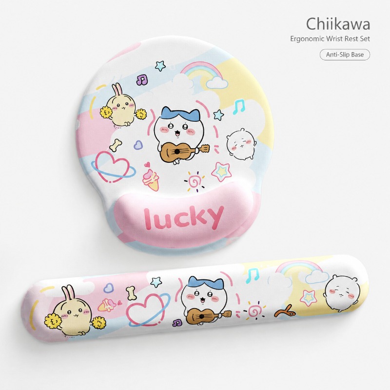 Cute Chiikawa Ergonomic Mouse  - Keyboard Laptop Accessories recension och pris