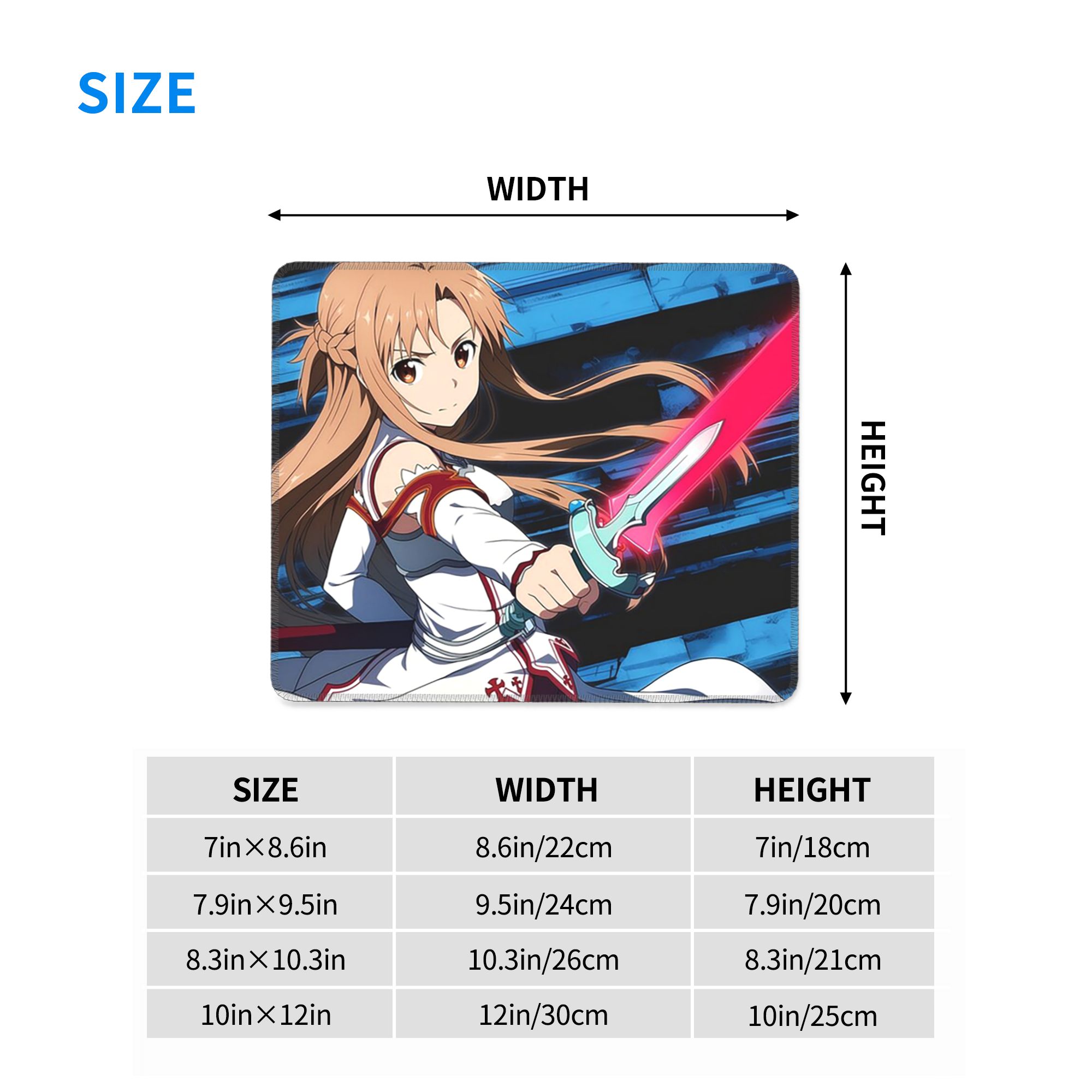 Sword Art Online Sao Yuuki Asu - Laptop Accessories Online recension och pris