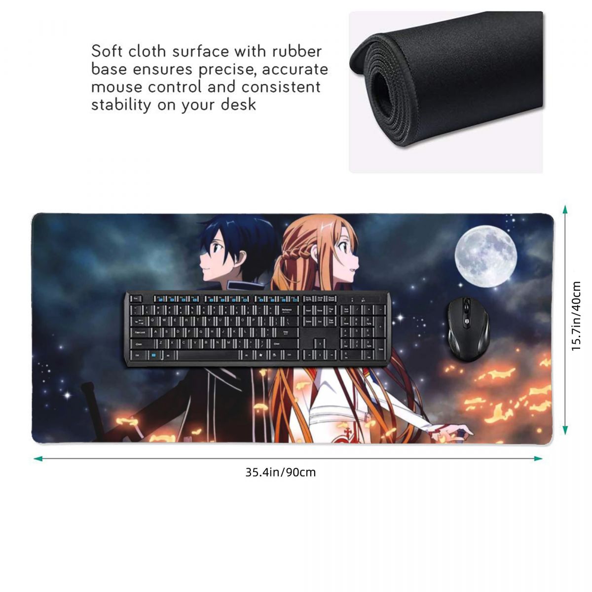 Sword Art Online Yuuki Asuna A - Laptop Accessories Online recension och pris