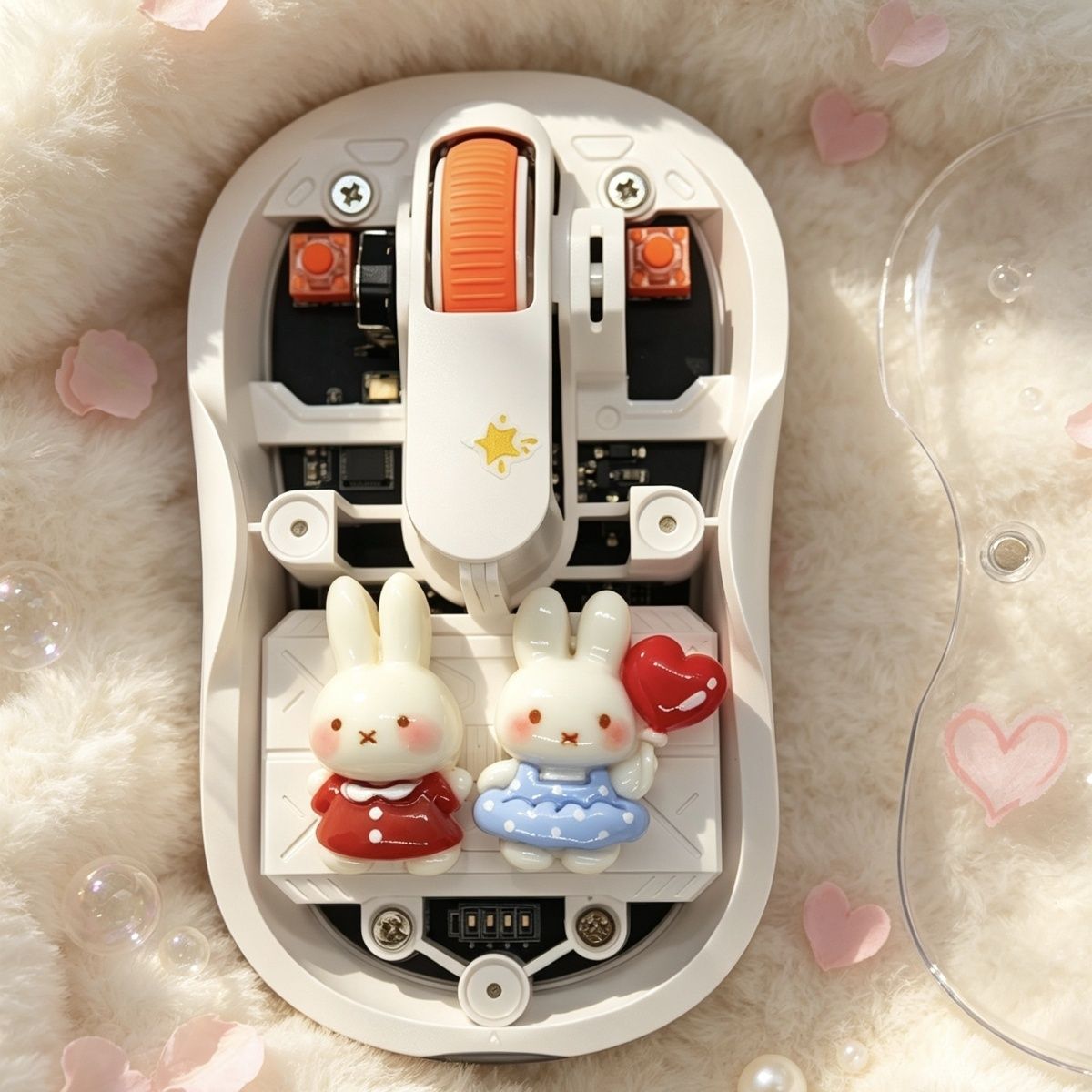 Cute Cartoon Fashion Miffy DIY - Laptop Accessories Light recension och pris