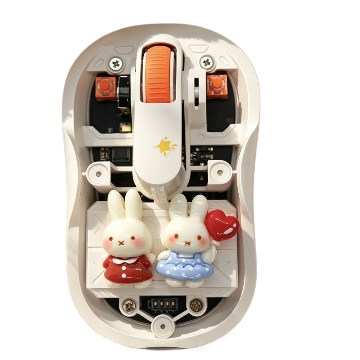 Cute Cartoon Fashion Miffy DIY - Laptop Accessories Light recension och pris