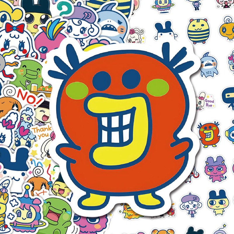 Japanese Tamagotchi Stickers E - Laptop Original Accessories recension och pris