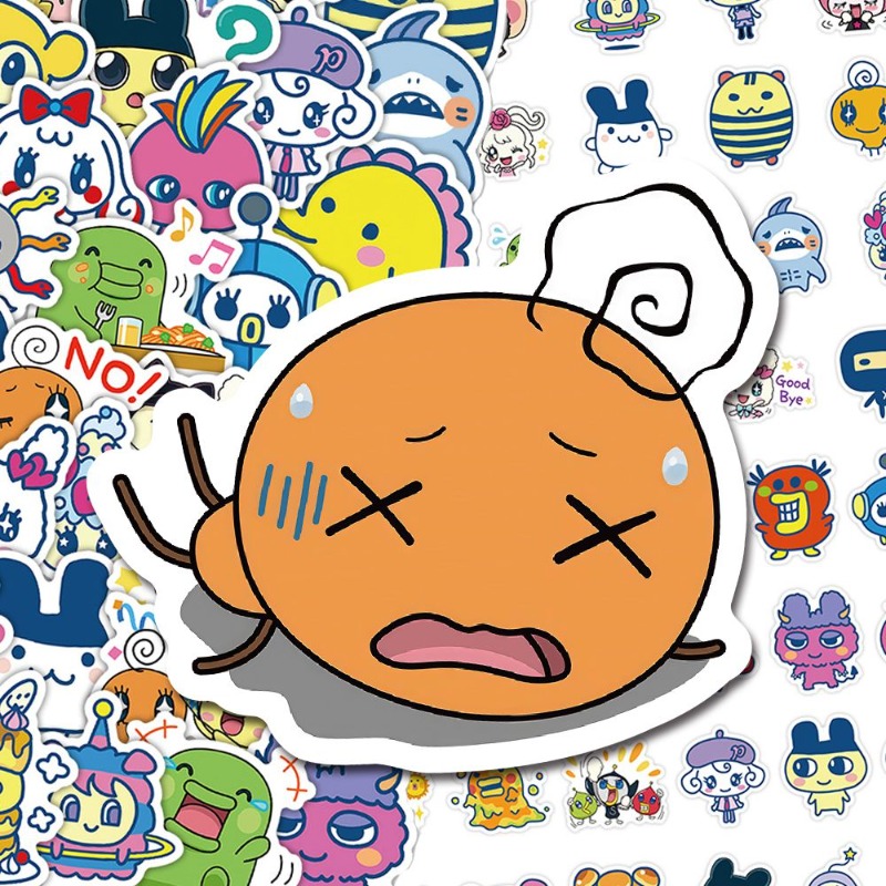 Japanese Tamagotchi Stickers E - Laptop Original Accessories recension och pris