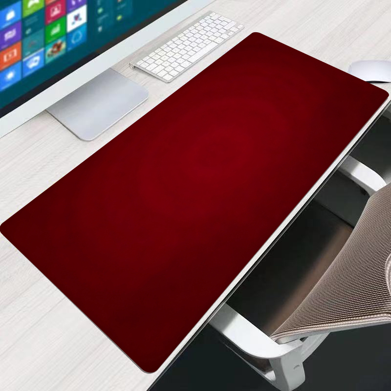 Red Mouse Pad Office Extended  - Keyboard Laptop Accessories recension och pris