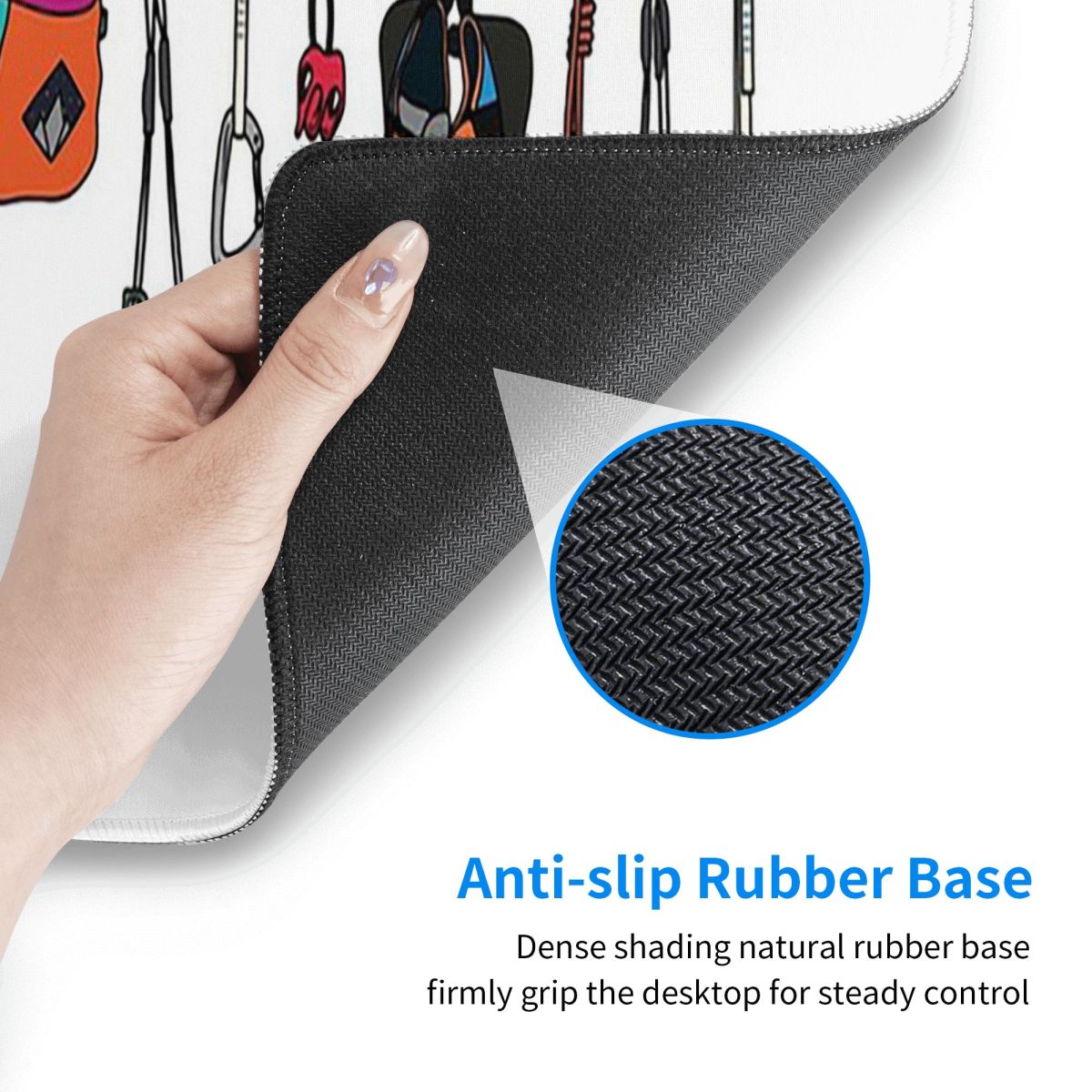 Large Mouse Pad Climbing Gear  - Laptop Accessories Online recension och pris