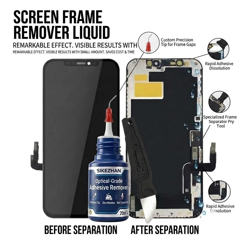 SIKEZHAN 20ml Optical-Grade Ad - Screen Cleaning Kit recension och pris