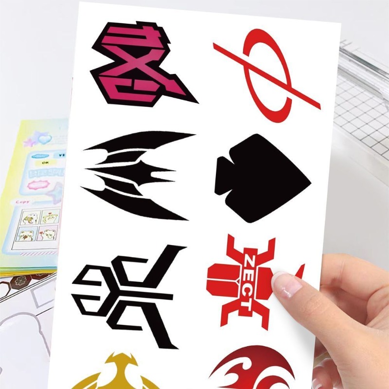60 Sheets Kamen Rider Logo Sti - Laptop Original Accessories recension och pris